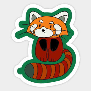 Cute Red Panda Sticker